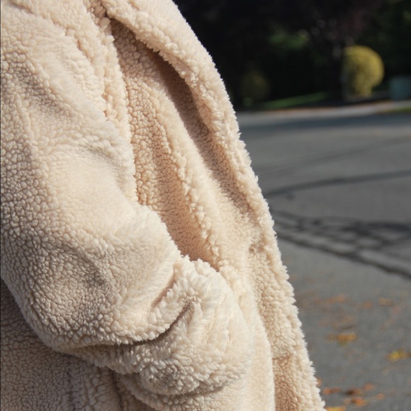 （CLEARANCE）OVERSIZED TEDDY COAT - Picture 6 of 8